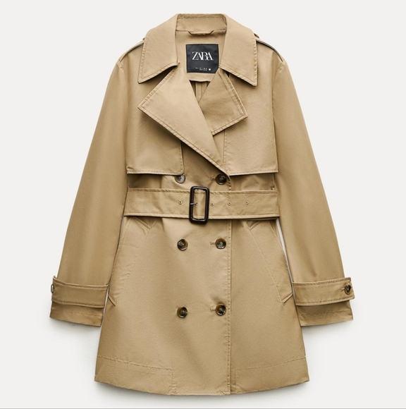 ZARA Trench Coat - Picture 1 of 4